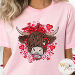 Valentine Highland Cow